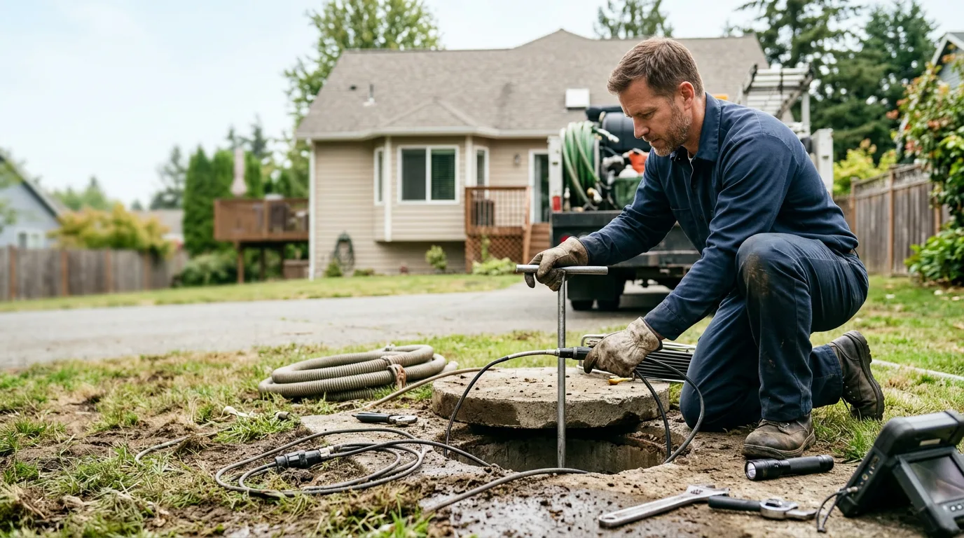 Septic Tank Pumping in Palmyra, ME